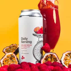 Trillium Brewing Company. Daily Serving [Raspberry & Passionfruit] - Brew Export