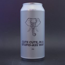 Pomona Island - Cute Cute, In A Stupid-Ass Way - 6.1% (440ml) - Ghost Whale