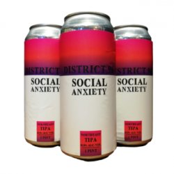 District 96 Beer Factory: Social Anxiety - Little Beershop