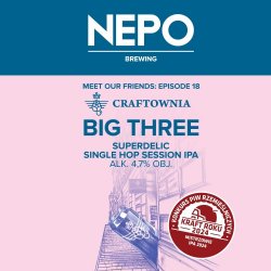 Nepo Brewing Meet Our Friends 18: Big Three