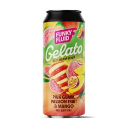 Funky Fluid Gelato: Pink Guava, Passion Fruit & Mango
