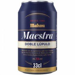Cerveza tostada Mahou Maestra doble lúpulo lata 33 cl. - Carrefour España