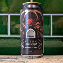 Vault City  Nitro Mini Mars : Milk Stout - Dead Time Beers