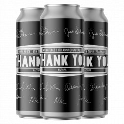 Werk Force Brewing Company Thank You