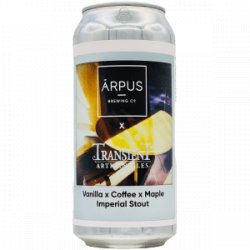 Ārpus Brewing Co. X Transient Artisan Ales  Vanilla x Coffee x Maple Imperial Stout - Rebel Beer Cans