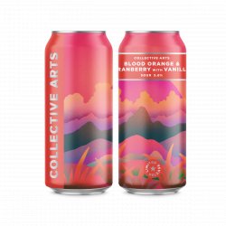 Collective Arts Blood Orange and Cranberry Sour with Vanilla - Collective Arts