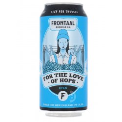 Frontaal - For the Love of Hops (Cyan) - Beerdome