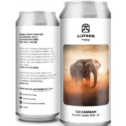 Alefarm Savannah (Double IPA) Untappd 3,8  - Fish & Beer