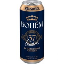 Krusovice Bohem Lezak 24 x 0,5l Dosen - Hopfenkurier.com