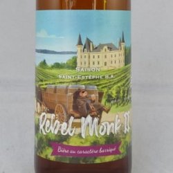 Saison Farmhouse Ale Rebel Monk 2 - Gedeelde Vreugde