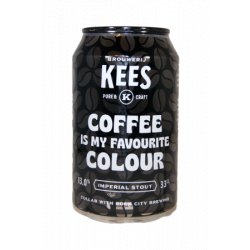 Kees x Rock City  Coffee is my favorite colour - Brother Beer