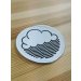 Cloudwater Logo Embroidered Fabric Patch 