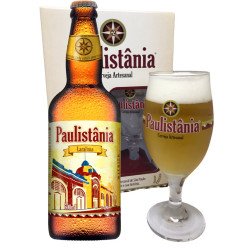 Kit Paulistânia LaraLima - 1 Garrafa 500ml+1taça 300ml - Confraria  Paulistânia