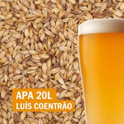 Receita  APA 20L por Luís Coentrão - Cerveja Artesanal