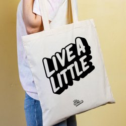 Two Chefs Live A Little Tote Bag - Two Chefs Brewing