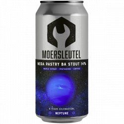 Moersleutel - Neptune - 14% Maple, Pistachio & Coffee Double Pastry Stout - 440ml Can - The Triangle