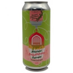 Vault City Brewing Rhubarb Drizzleberry Cupcake