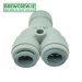 JG PI2312S - Equal Y Connector - 38 Push Fit to 38 Push Fit 