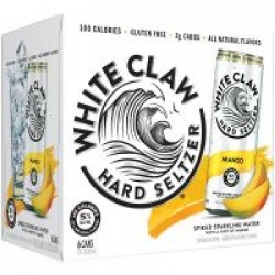 White Claw Mango 12oz 6pk Cn - Luekens Wine & Spirits