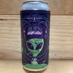 Phantom Alien Inebriation 440ml Can Best Before: 06.10.2023 - Kay Gee’s Off Licence