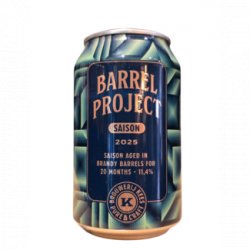 Brouwerij Kees Barrel Project 2025, Dark Saison Aged In Brandy Barrels