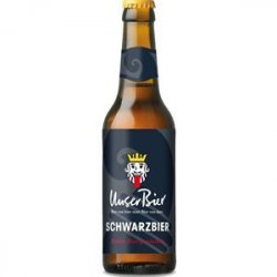 Unser Bier Schwarzbier 5,0% Vol. 10 x 33 cl MW Flasche - Pepillo