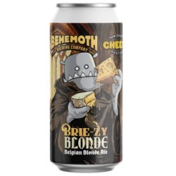 Behemoth Brie-zy Blonde Belgian Blonde Ale 440ml - The Beer Cellar