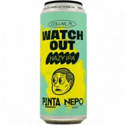 PINTA X NEPOMUCEN – Collab PL: Watch Out - Rebel Beer Cans