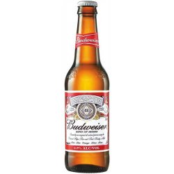 Budweiser Lager 24 x 330ml - Drinks Aisle