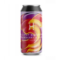 Hopalaa Lollipop: Blueberry & Strawberry & Banana Imperial Fruited Sour