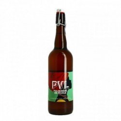 Bière Artisanale Blonde POLOKWANE EN PEVELE 75 cl de la Brasserie PVL - Calais Vins