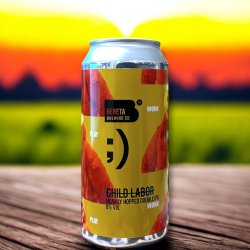 BERETA W IRONIC CHILD LABOR HEAVILY HOPPED DOBLE IPA 440ml - Hidden Beers