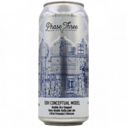 Phase Three Brewing – DDH Conceptual Model - Rebel Beer Cans