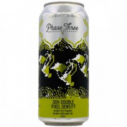 Phase Three Brewing  DDH Double Pixel Density - Rebel Beer Cans