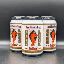 Good Luck Real Passionfruit Seltzer Can 4pk - Saccharomyces Beer Cafe