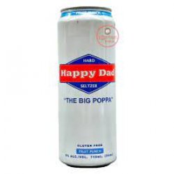 Happy Dad Fruit Punch Hard Seltzer 12 pack24 oz cans - Beverages2u