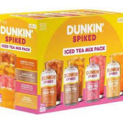 Harpoon Dunkin’ Spiked Iced Tea Mix Pack 12 pack12 oz cans - Beverages2u