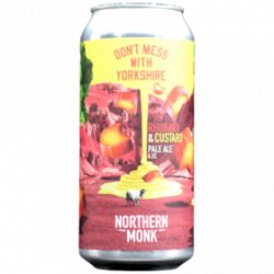 Northern Monk Northern Monk - Don't Mess with Yorkshire - Rhubarb & Custard - 4.5% - 44cl - Can - La Mise en Bière