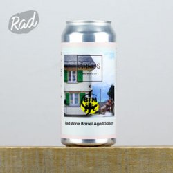 Arpus x Brasserie des Franches-Montagnes Red Wine Barrel Aged Saison - Radbeer