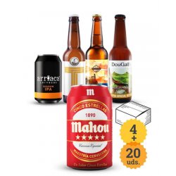 Mahou 5 Estrellas + Artesanas nacionales - Escerveza