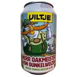 Uiltje Herr Oakmeister Von Dunkelweizen 330mL - The Hamilton Beer & Wine Co