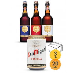 San Miguel + Momento Gourmet de Abadia - Escerveza