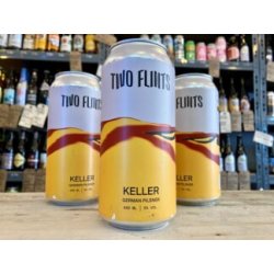 Two Flints  Keller  Lager - Wee Beer Shop