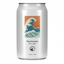 Mount Brewing Pipe Dreams Japanese Rice Lager 330mL - The Hamilton Beer & Wine Co