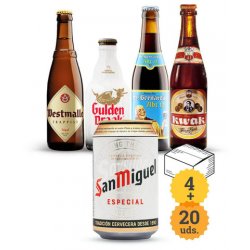 San Miguel + Descubrimientos belgas - Escerveza