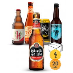 Estrella Galicia + IPAs del mundo - Escerveza