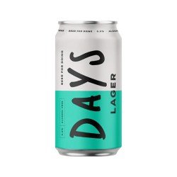 Days Lager  Alcohol Free Lager  330 ml Can - The Alcohol Free Co