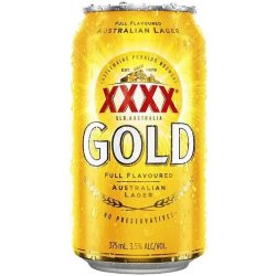 XXXX Gold Can 30 Pack 375ml - BoozeBud