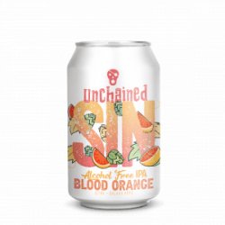 La Pirata UNCHAINED ALCOHOL FREE IPA ORANGE BLOOD - La Pirata