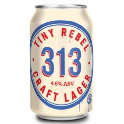 Tiny Rebel 313 Lager - ND John Wine Merchants